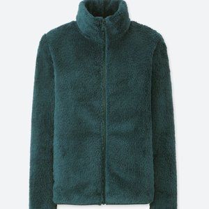 uniqlo fluffy yarn fleece jacket